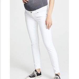 Paige maternity skinny white jeans- size 27